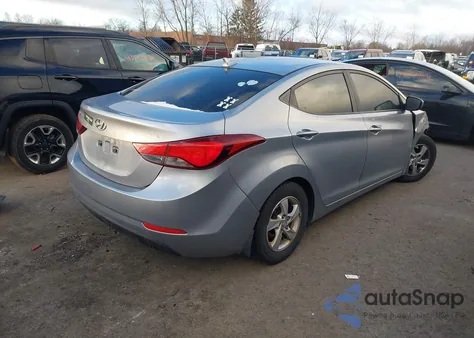 2015 Hyundai Elantra Se from USA, damaged, VIN 5NPDH4AE4FH605260